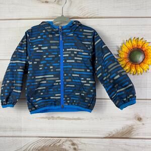 Columbia Boys 2T Hooded Windbreaker Jacket